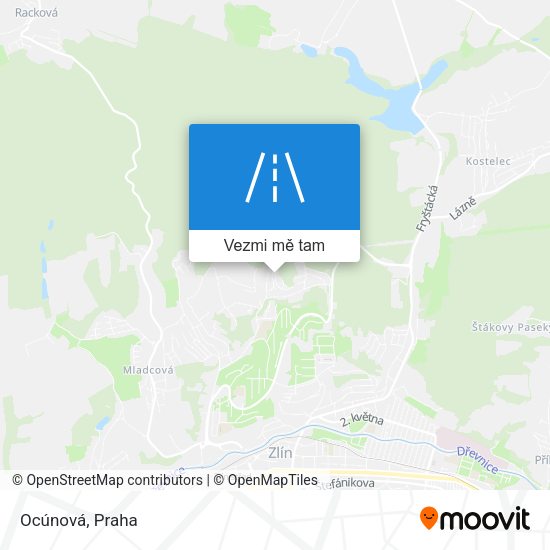 Ocúnová mapa