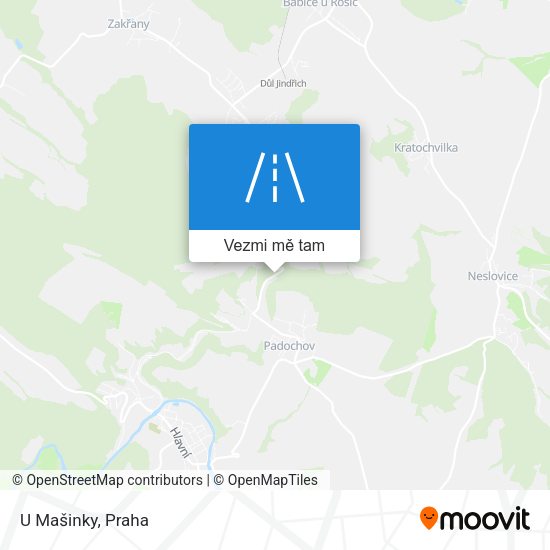 U Mašinky mapa