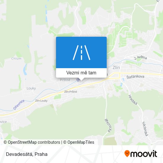Devadesátá mapa