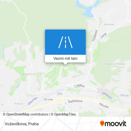 Voženílkova mapa