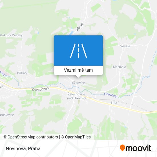Novinová mapa