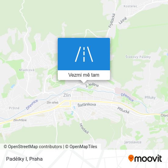Padělky I mapa