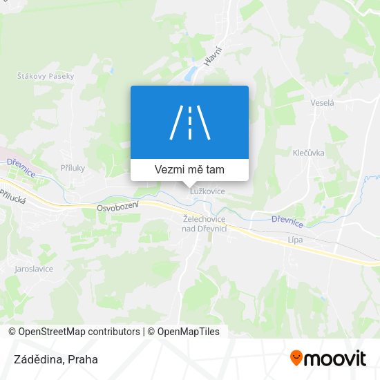 Zádědina mapa