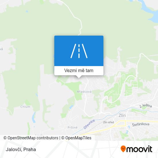 Jalovčí mapa