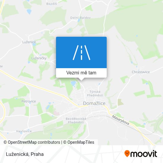 Luženická mapa