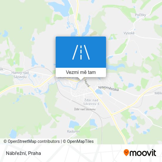 Nábřežní mapa
