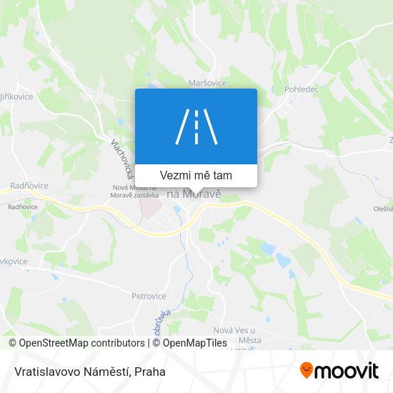 Vratislavovo Náměstí mapa