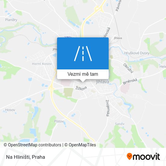 Na Hliništi mapa