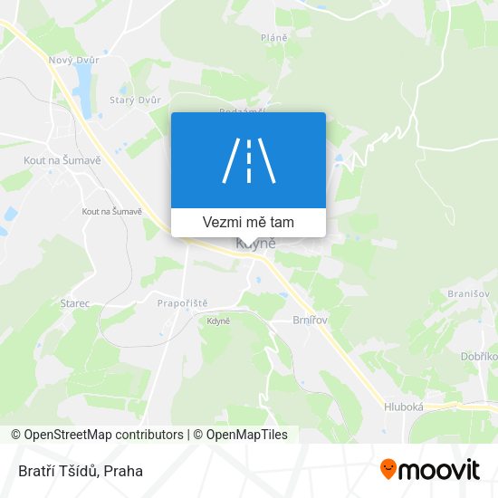 Bratří Tšídů mapa