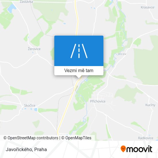 Javořického mapa