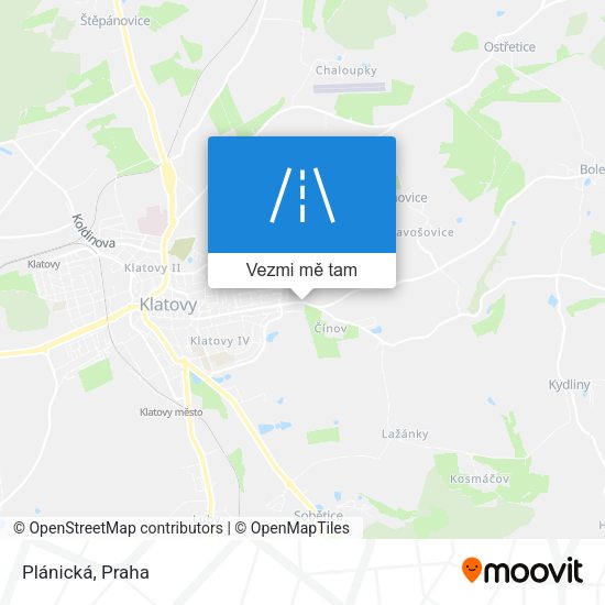 Plánická mapa