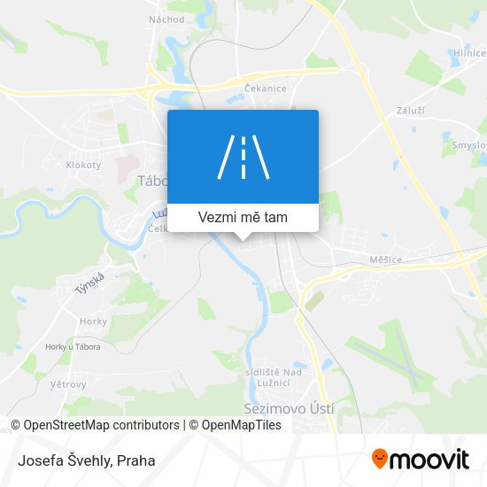 Josefa Švehly mapa