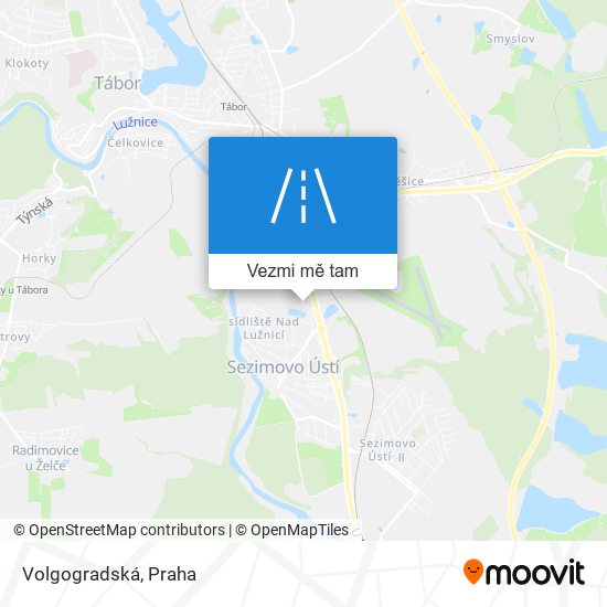 Volgogradská mapa