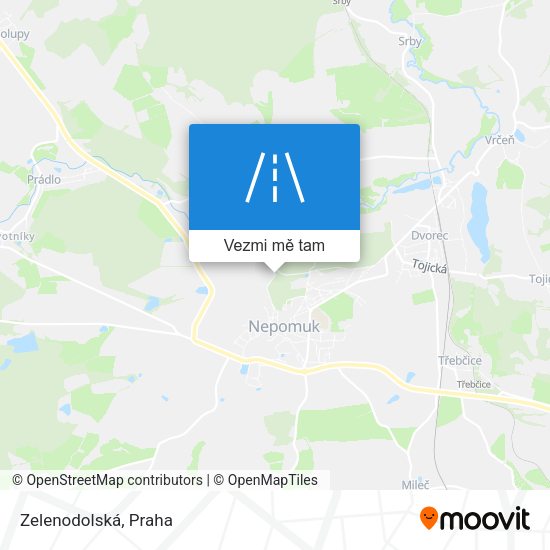 Zelenodolská mapa