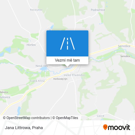 Jana Littrowa mapa
