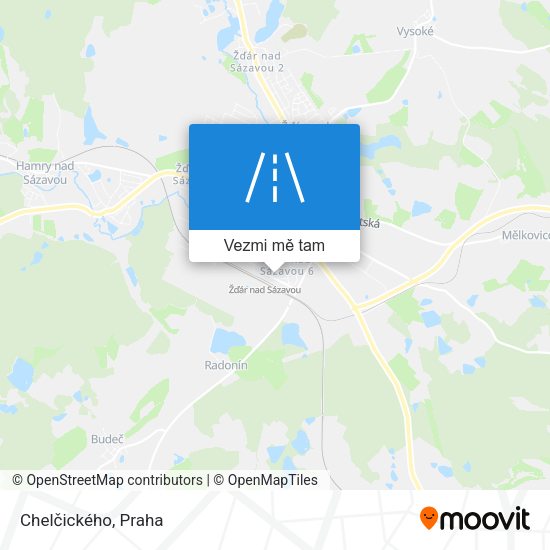 Chelčického mapa