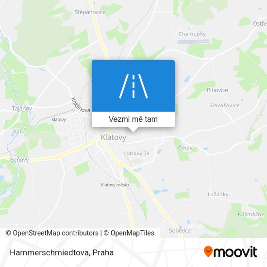 Hammerschmiedtova mapa
