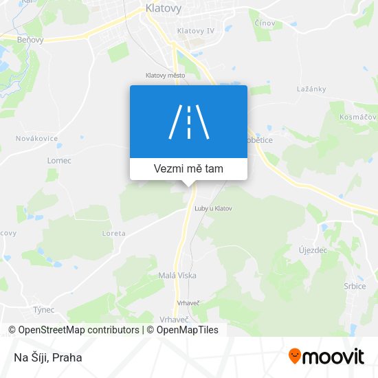 Na Šíji mapa