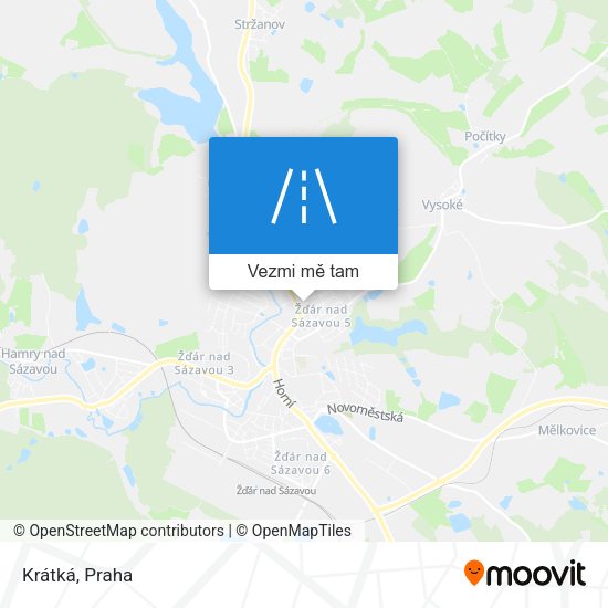 Krátká mapa