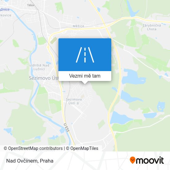 Nad Ovčínem mapa
