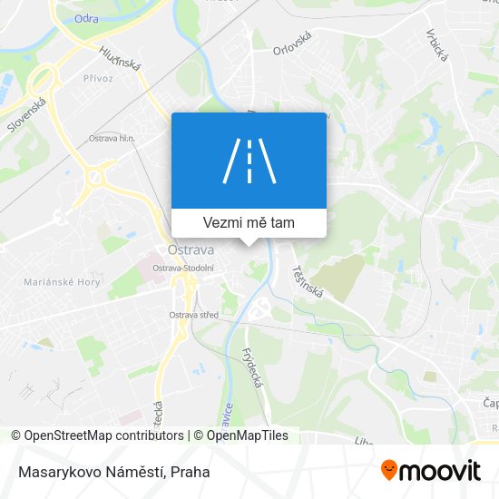 Masarykovo Náměstí mapa