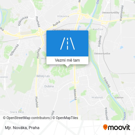 Mjr. Nováka mapa