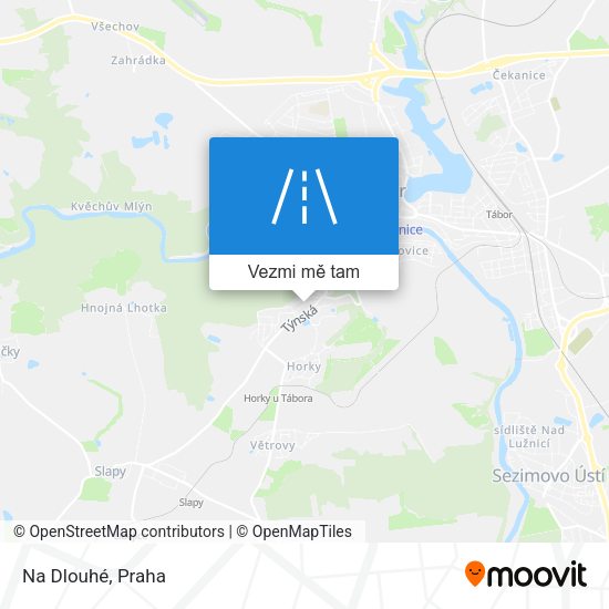 Na Dlouhé mapa