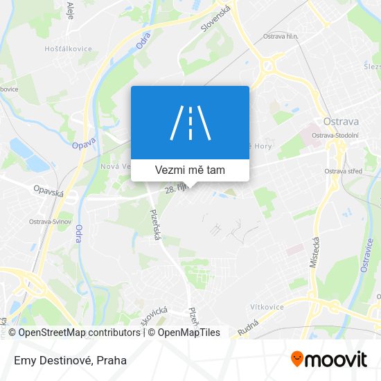 Emy Destinové mapa