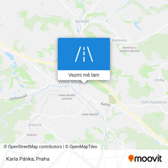 Karla Pánka mapa
