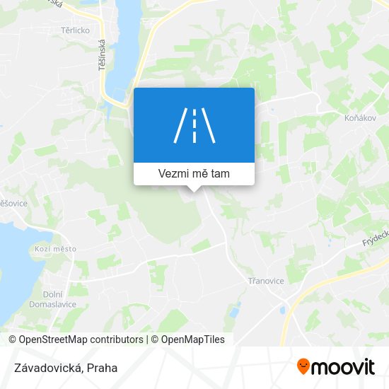 Závadovická mapa