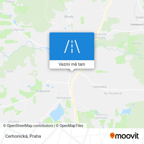 Cerhonická mapa