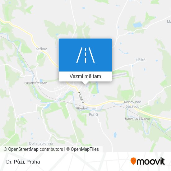Dr. Půži mapa