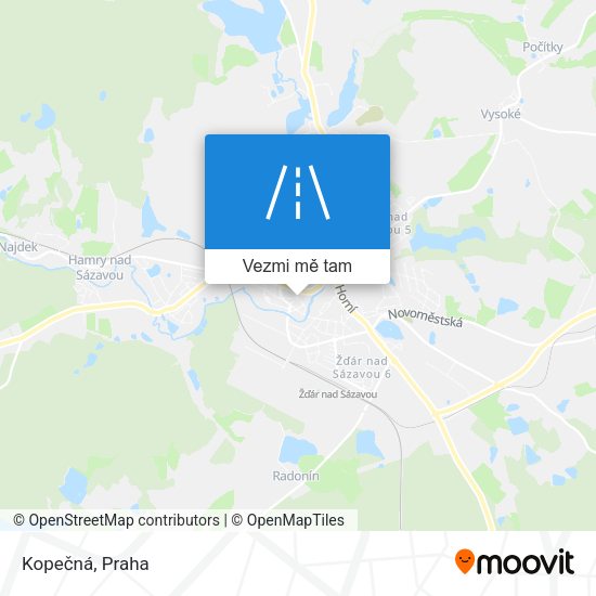 Kopečná mapa