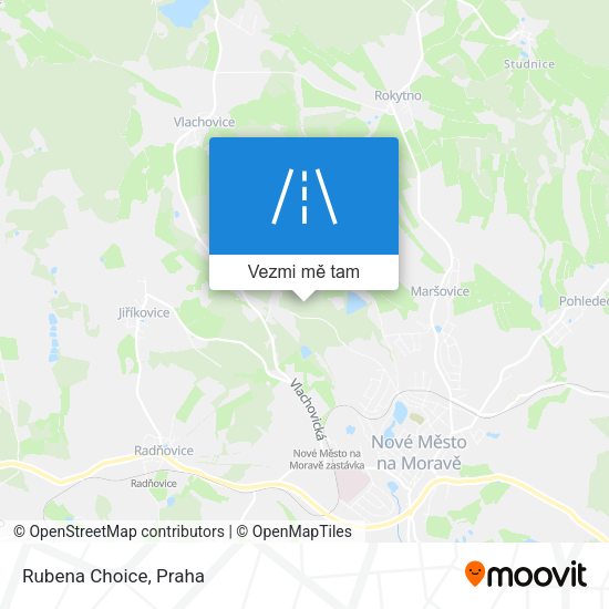 Rubena Choice mapa