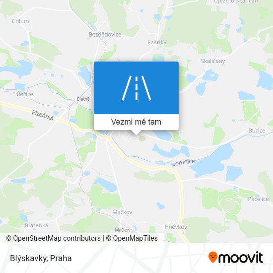 Blýskavky mapa