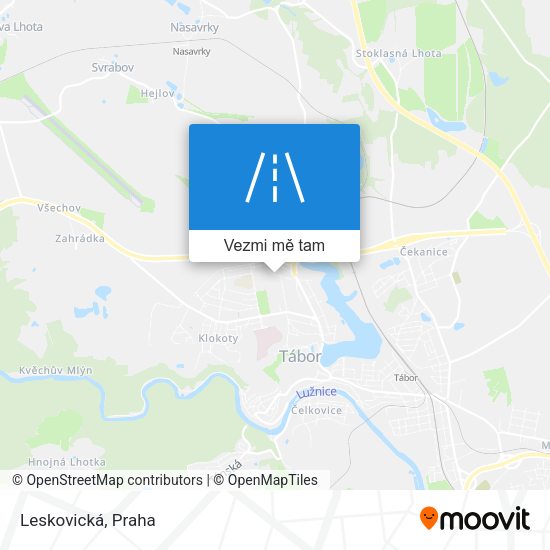 Leskovická mapa