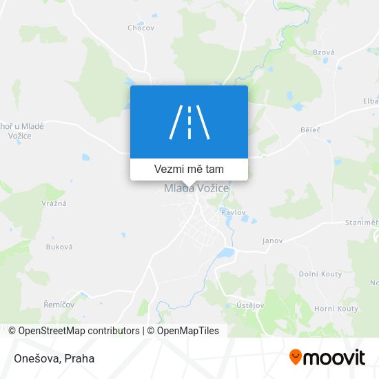 Onešova mapa