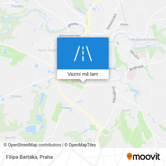 Filipa Bartáka mapa