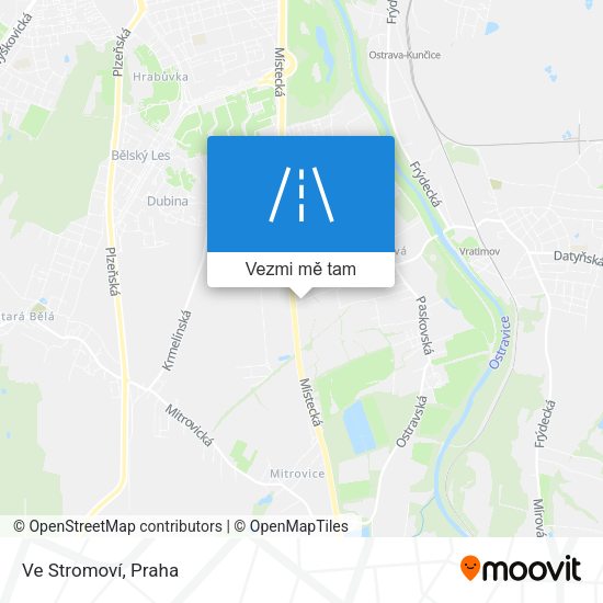 Ve Stromoví mapa