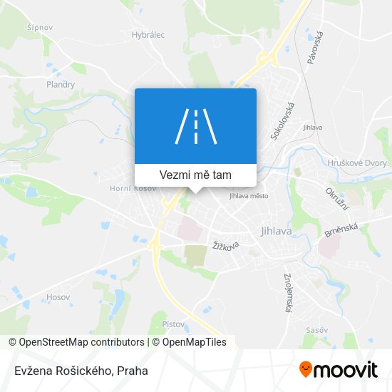Evžena Rošického mapa