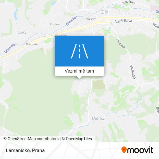 Lámanisko mapa