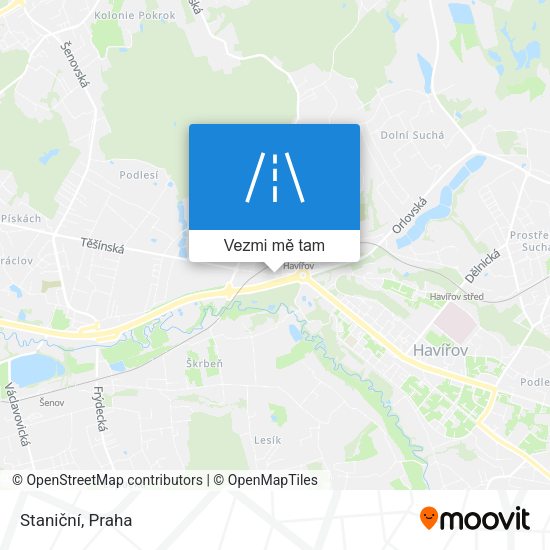 Staniční mapa
