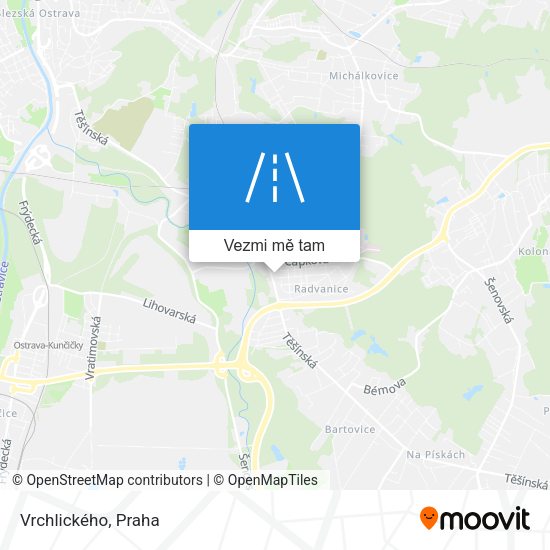 Vrchlického mapa