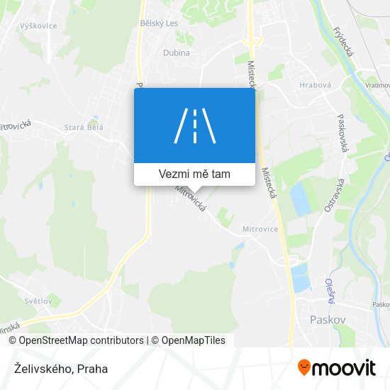 Želivského mapa