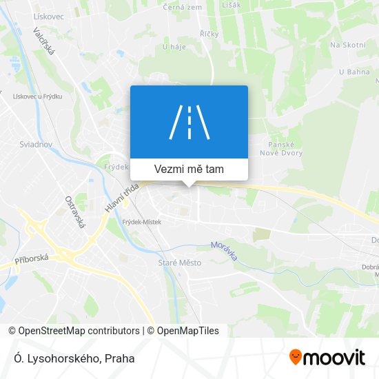 Ó. Lysohorského mapa