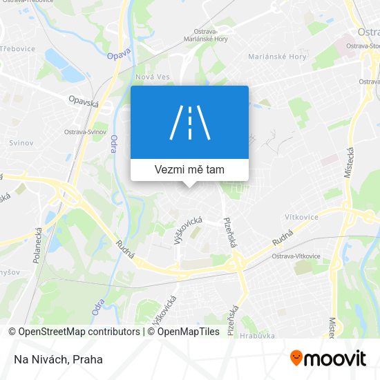 Na Nivách mapa