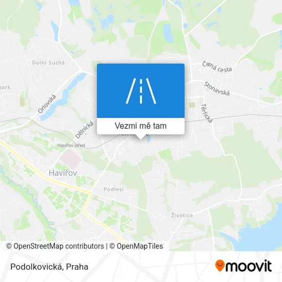 Podolkovická mapa