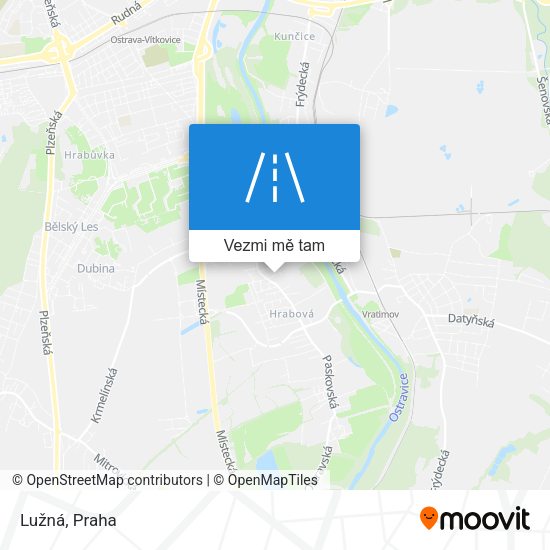 Lužná mapa