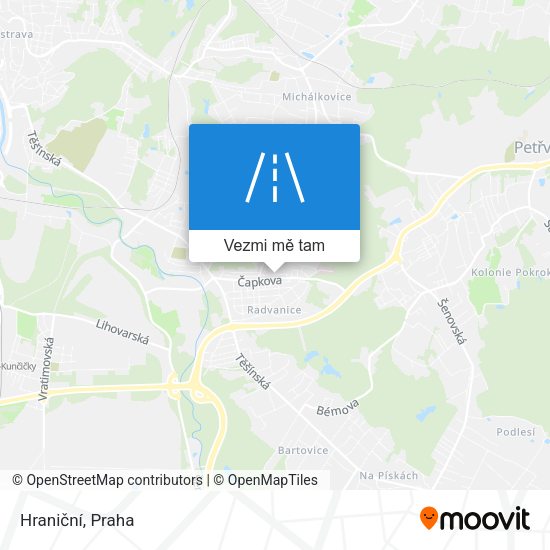 Hraniční mapa
