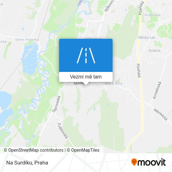 Na Surdíku mapa